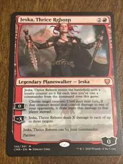 MTG *Jeska, Thrice Reborn X1* (NM) Commander Legends Magic Free Shipping - Image 1