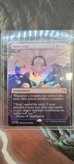 Grave Pact ((Wilds of Eldraine: Enchanting Tales) Foil) - NM - MtG - Image 3
