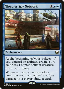 NM Thopter Spy Network, MTG, March of the Machine, Magic the Gathering, 241 - Image 1