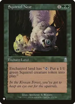 Squirrel Nest x1 1x Mystery Booster 2 NM MTG - Image 1
