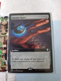 MTG Arcane Signet Extended Art Commander Legends Magic The Gathering - Image 1