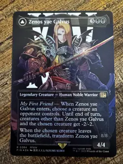 Zenos yae Galvus Borderless Foil - FIN 0384 NM - MTG Magic - Image 1