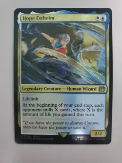MTG Hope Estheim Final Fantasy Foil Rare - Image 1