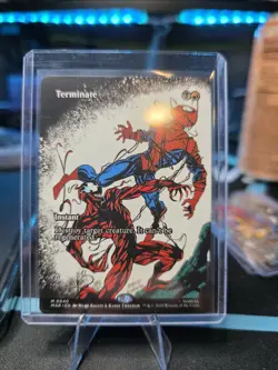 Terminate (Borderless) Marvel Spider-Man Magic The Gathering - Image 1