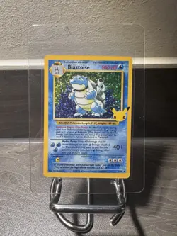 Pokemon TCG Blastoise Holo 2/102 Celebrations 25th Anniversary Edition - Image 1