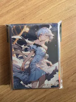 Miorine Rembran 60 Standard Size Sleeves Gundam Pokemon One Piece TCG - Image 1