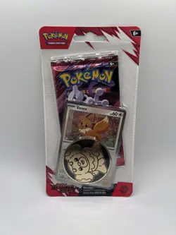Pokemon TCG Destined Rivals Checklane Blister Pack with Eevee Promo - Image 1