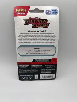 Pokemon TCG Destined Rivals Checklane Blister Pack with Eevee Promo - Image 2