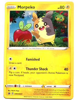 Pokemon Morpeko Black Star Promo - Image 1