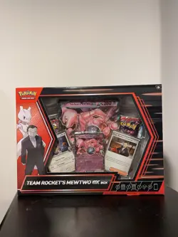 Destined Rivals Pokemon TCG Team Rockets Mewtwo EX Box Sealed - Image 1
