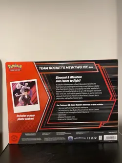 Destined Rivals Pokemon TCG Team Rockets Mewtwo EX Box Sealed - Image 3