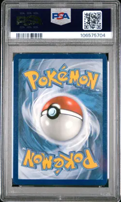 2021 POKEMON SM BLACK STAR PROMO #SM247 FULL ART/RESHIRAM & CHARIZARD GX PSA 8 - Image 2