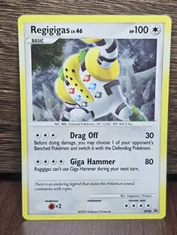 Regigigas Holo DP40 - Promo Pokemon TCG Diamond And Pearl LP - Image 1