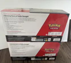 Lot 2 Pokemon Surging Sparks Elite Trainer Box + Booster Bundle Costco 2-Pack - Image 2