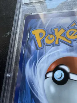 Pokemon TCG Bubble Mew EX Paldean Fates Psa 9, Damaged Slab - Image 3