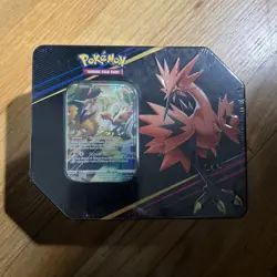 Pokemon TCG: Crown Zenith Tin Galarian Zapdos New-Factory Sealed 🔥🔥 - Image 1
