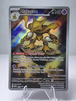 Alakazam - 009 (Pokemon Center Exclusive) 009 Me: Mega Evolution Promo Holo - Image 1