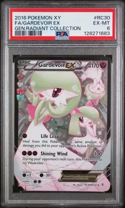 PSA 6 2016 POKEMON XY GENERATIONS RADIANT COLLECTION #RC30 FA/GARDEVOIR - Image 1