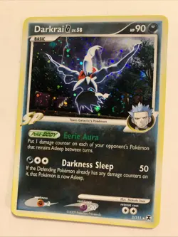 Pokemon Darkrai G LV. 58 Reverse Holo Rare Rising Rivals 3/111 - Image 3