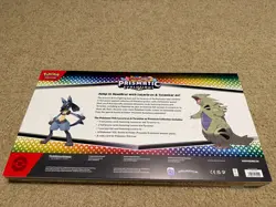 Pokemon TCG Prismatic Evolutions Lucario EX and Tyranitar EX Premium Collection - Image 3