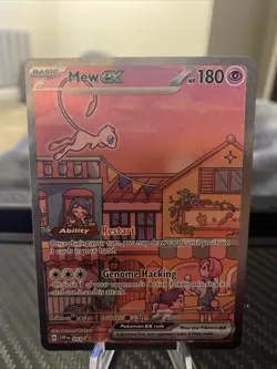 Pokemon TCG Sealed Mew EX 053 Holo Black Star Promo Scarlet & Violet 151 - Image 1