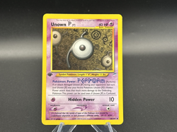 Unown [P] - 1st Edition - 58/105 Neo Destiny - Pokemon TCG - 2002 - Image 1