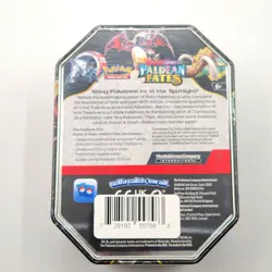Pokemon TCG: Paldean Fates Shiny Great Tusk EX Tin (New And Sealed) 4 Boosters - Image 2