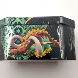 Pokemon TCG: Paldean Fates Shiny Great Tusk EX Tin (New And Sealed) 4 Boosters - Image 4
