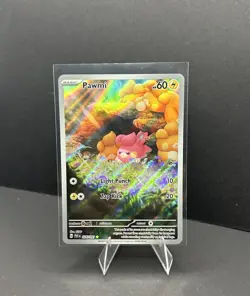 Pokemon TCG Pawmi 226/091 S&V: Paldean Fates Illustration Rare Holo - Image 1