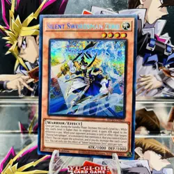 Yugioh Silent Swordsman Zero MP25-EN059 Prismatic Secret Rare 1st Ed Near Mint - Image 1