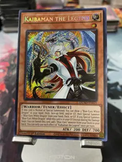 Kaibaman the Legend - DUAD-EN021 - Secret Rare 1st Edition Yu-Gi-Oh - Image 1