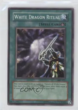 White Dragon Ritual Unlimited YuGiOh Magician's Force #MFC-027 2003 - Image 1