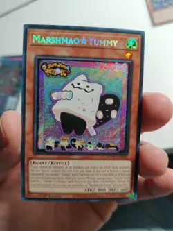 YU-GI-OH Marshmao Yummy DOOD-EN024 1st Edition Secret Rare NM - Image 1