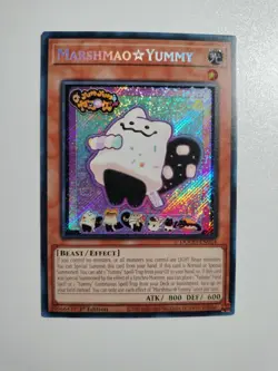 YU-GI-OH Marshmao Yummy DOOD-EN024 1st Edition Secret Rare NM - Image 3