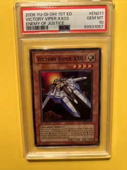 YuGiOh VICTORY VIPER XX03 #EOJ-EN011🔥PSA 10 GEM MT🔥1st EDITION-2006 SUPER RARE - Image 3