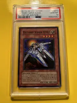 YuGiOh VICTORY VIPER XX03 #EOJ-EN011🔥PSA 10 GEM MT🔥1st EDITION-2006 SUPER RARE - Image 4