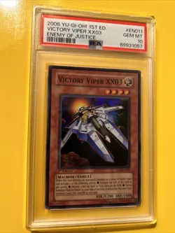 YuGiOh VICTORY VIPER XX03 #EOJ-EN011🔥PSA 10 GEM MT🔥1st EDITION-2006 SUPER RARE - Image 5