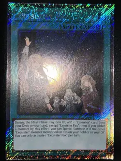 Exosister Pax 1st Edition Platinum Secret Rare RA02-EN066 Yu-Gi-Oh - Image 1