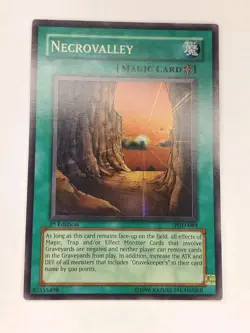 Yu-Gi-Oh! TCG Necrovalley PGD-084 1st Edition Super Rare NM - Image 1