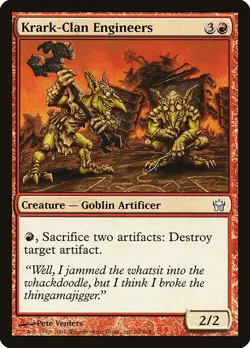 KRARK-CLAN ENGINEERS - Fifth Dawn - MTG Magic the Gathering Card - Uncommon - Image 1