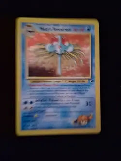 Pokemon TCG Misty's Tentacruel Holo Rare Card 10/132 Gym Heroes LP Condition - Image 1