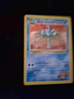 Pokemon TCG Misty's Tentacruel Holo Rare Card 10/132 Gym Heroes LP Condition - Image 2