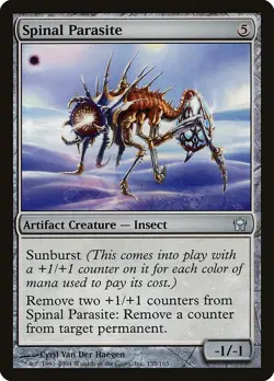 SPINAL PARASITE - Fifth Dawn - MTG Magic the Gathering Card - Uncommon - Image 1