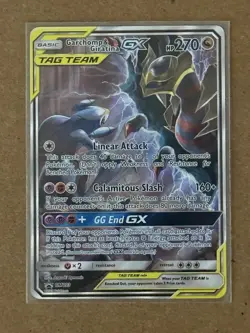Garchomp & Giratina GX SM193 Holo Promo Card Sun and Moon Team - Image 1