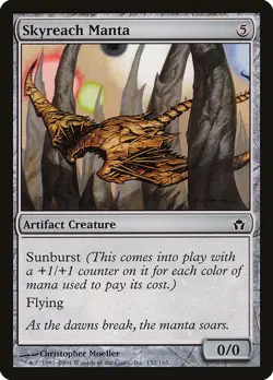 SKYREACH MANTA - Fifth Dawn - MTG Magic the Gathering Card - Common - Image 1