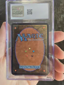 Alpha Sol Ring graded CGC 7 (Near Mint, NM) mtg Magic The Gathering card - Image 2