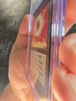 Alpha Sol Ring graded CGC 7 (Near Mint, NM) mtg Magic The Gathering card - Image 4