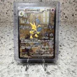 Pokemon Alakazam EX TCG Card 201/165 SV Scarlet & Violet 151 NM Condition - Image 1