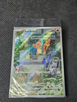 Pokemon TCG Charmander Obsidian Flames #044 SVP en Black Star Promo Card, SEALED - Image 1