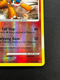 Monferno 56/127 - Platinum Base Set Reverse Holo Pokemon TCG Card LP - Image 3
